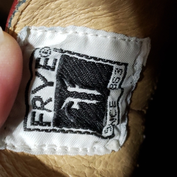 Frye mahogany leather slide on ankle boots euc - Picture 6 of 8